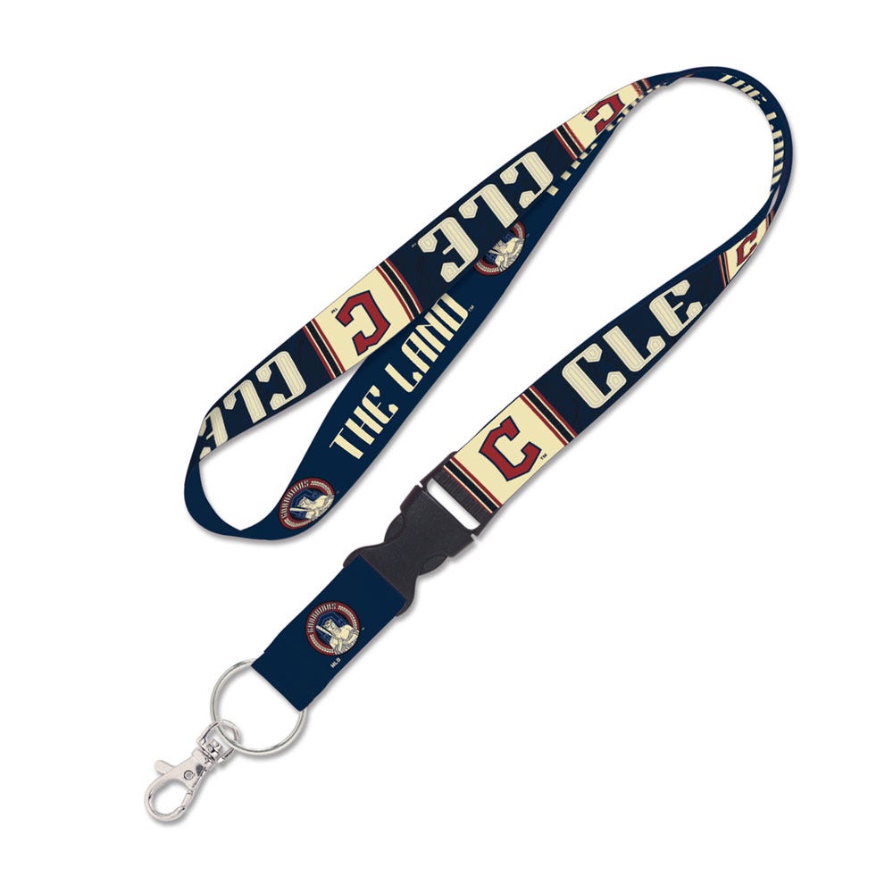 Cleveland Guardians Lanyard with Detachable Buckle City Connect Special Order