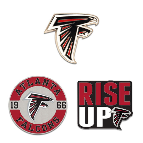 Atlanta Falcons Enamel Pin Set 3 Piece