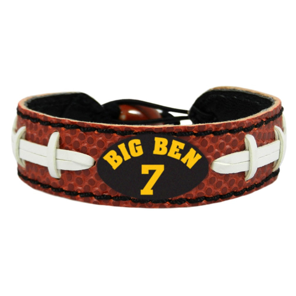 Pittsburgh Steelers Bracelet Classic Jersey Ben Roethlisberger Design