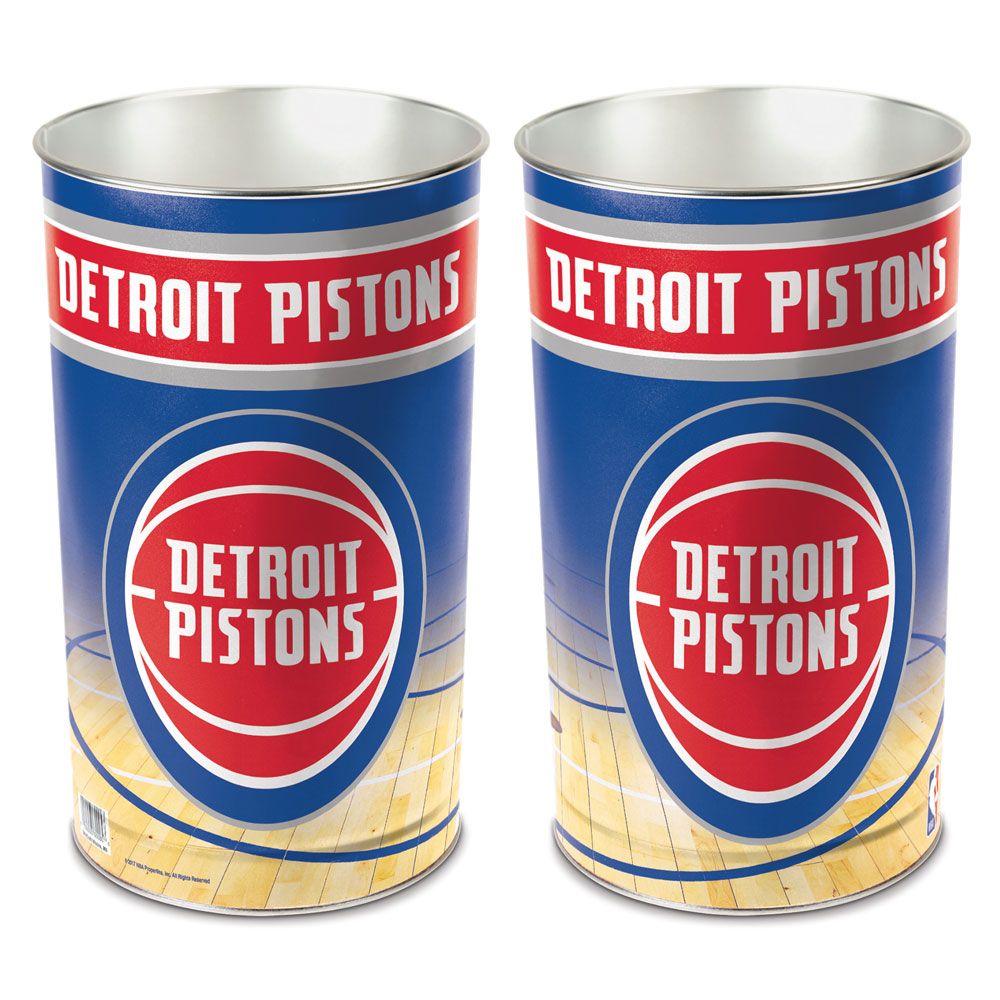 Detroit Pistons Wastebasket 15 Inch Periodic Restock