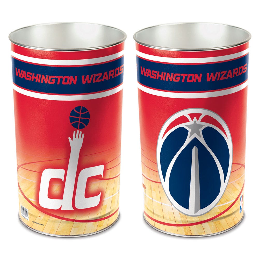 Washington Wizards Wastebasket 15 Inch Periodic Restock