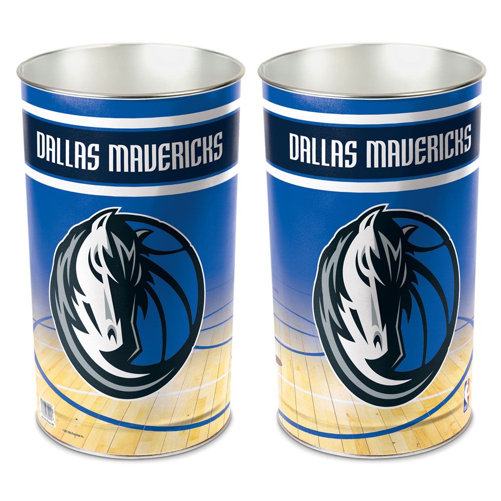 Dallas Mavericks Wastebasket 15 Inch Periodic Restock