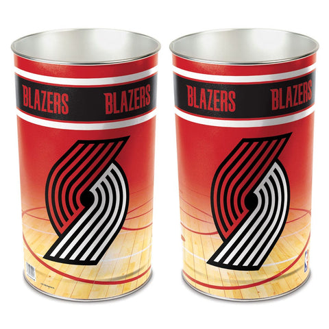 Portland Trail Blazers Wastebasket 15 Inch Periodic Restock
