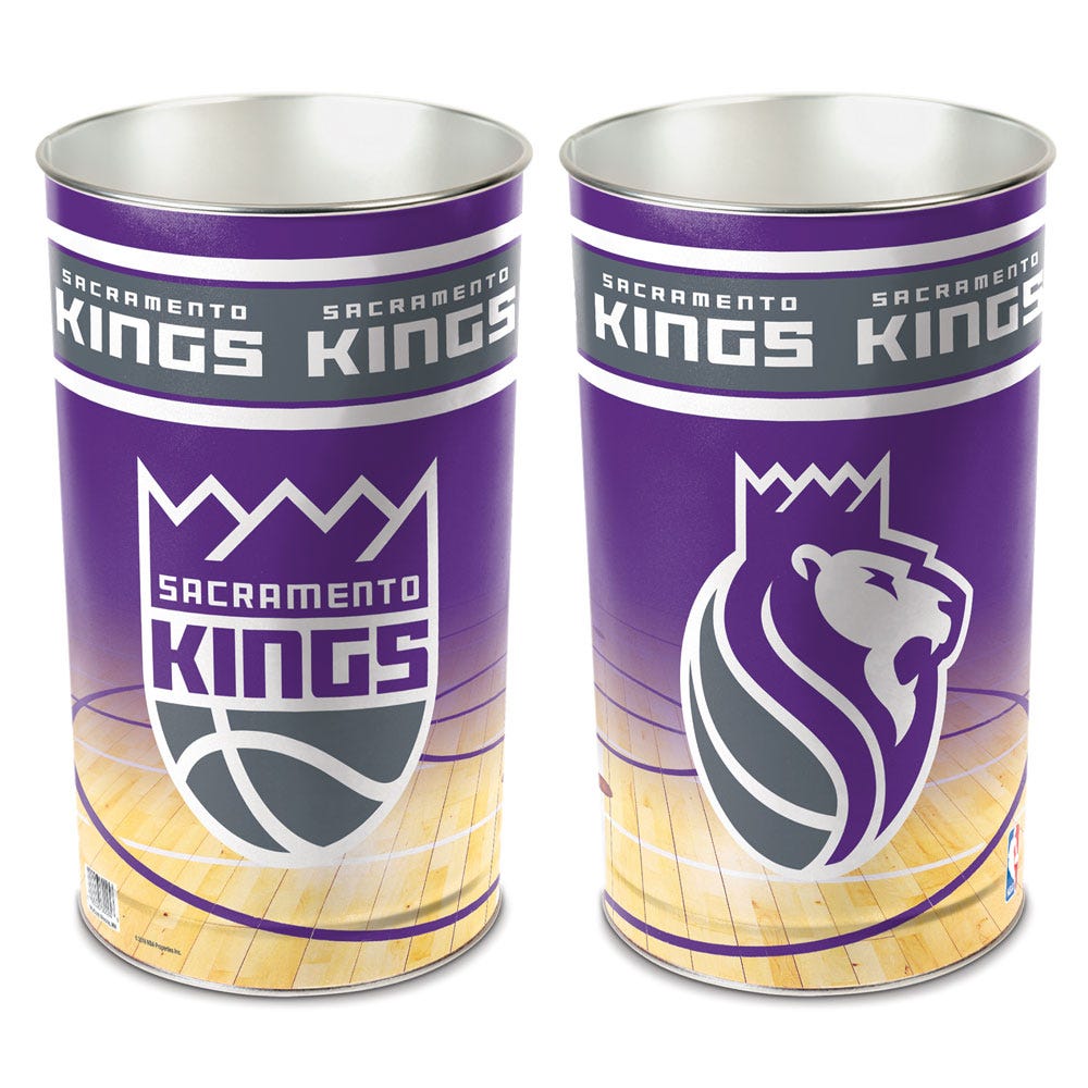 Sacramento Kings Wastebasket 15 Inch Periodic Restock