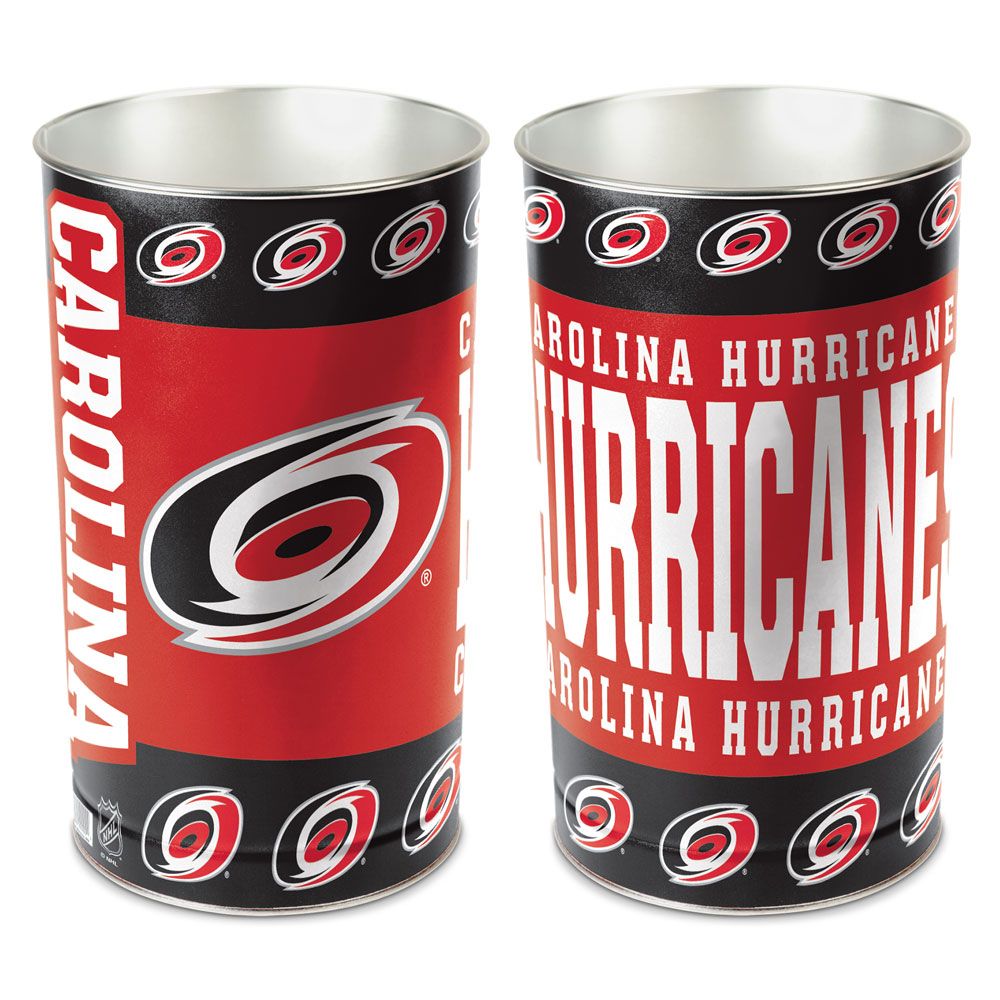 Carolina Hurricanes Wastebasket 15 Inch Periodic Restock