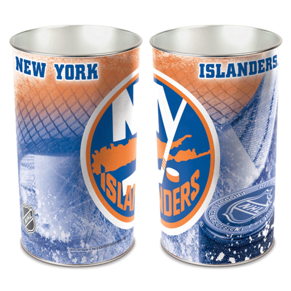New York Islanders Wastebasket 15 Inch Periodic Restock