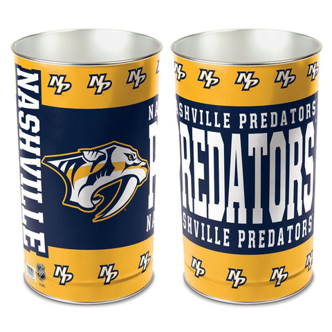 Nashville Predators Wastebasket 15 Inch Special Order