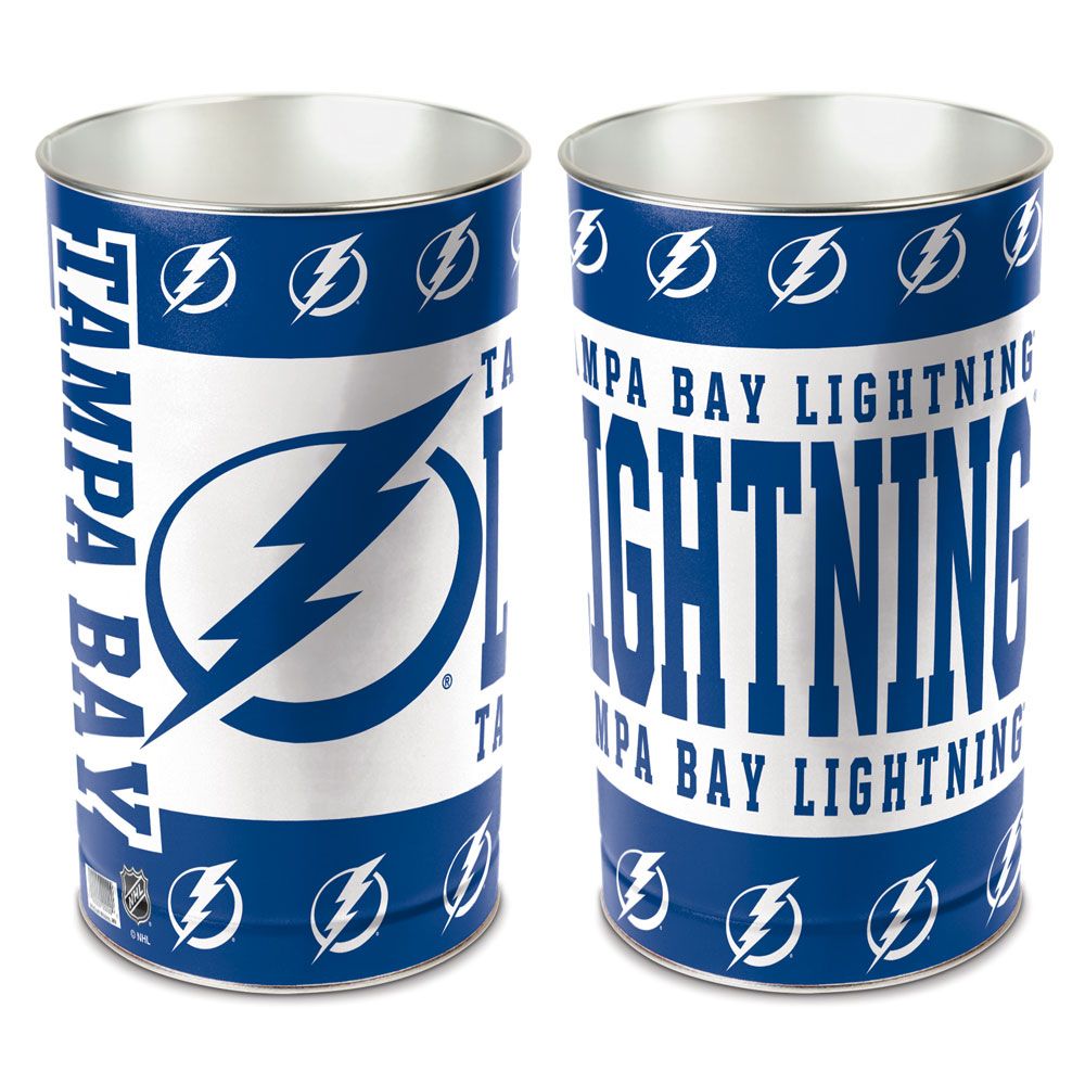 Tampa Bay Lightning Wastebasket 15 Inch Periodic Restock