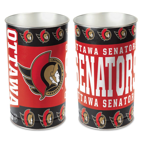 Ottawa Senators Wastebasket 15 Inch Periodic Restock