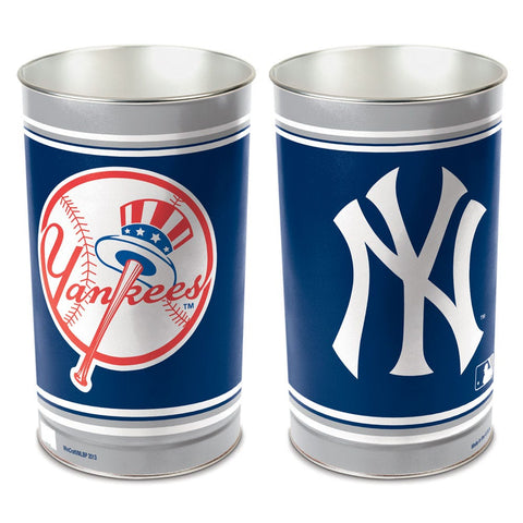 New York Yankees Wastebasket 15 Inch Periodic Restock