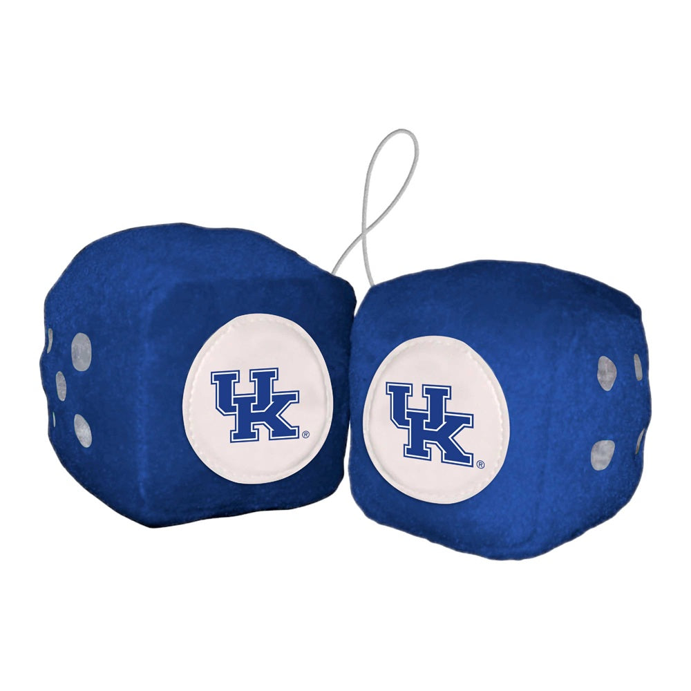 Kentucky Wildcats Fuzzy Dice