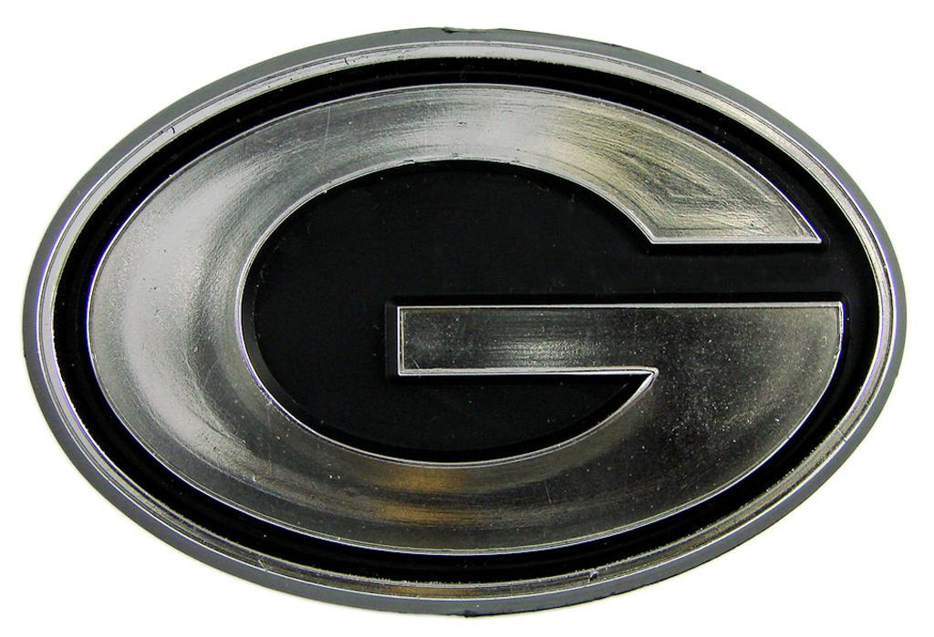 Green Bay Packers s Auto Emblem Silver