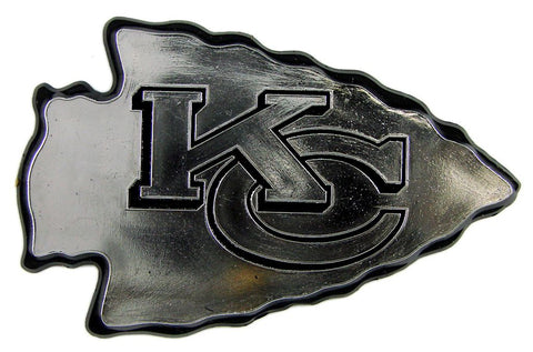 Kansas City Chiefs Auto Emblem Silver