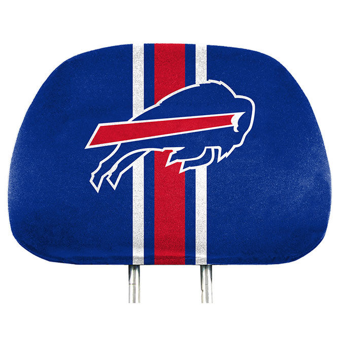 Buffalo Bills Headrest Covers Full Printed Style Special Order