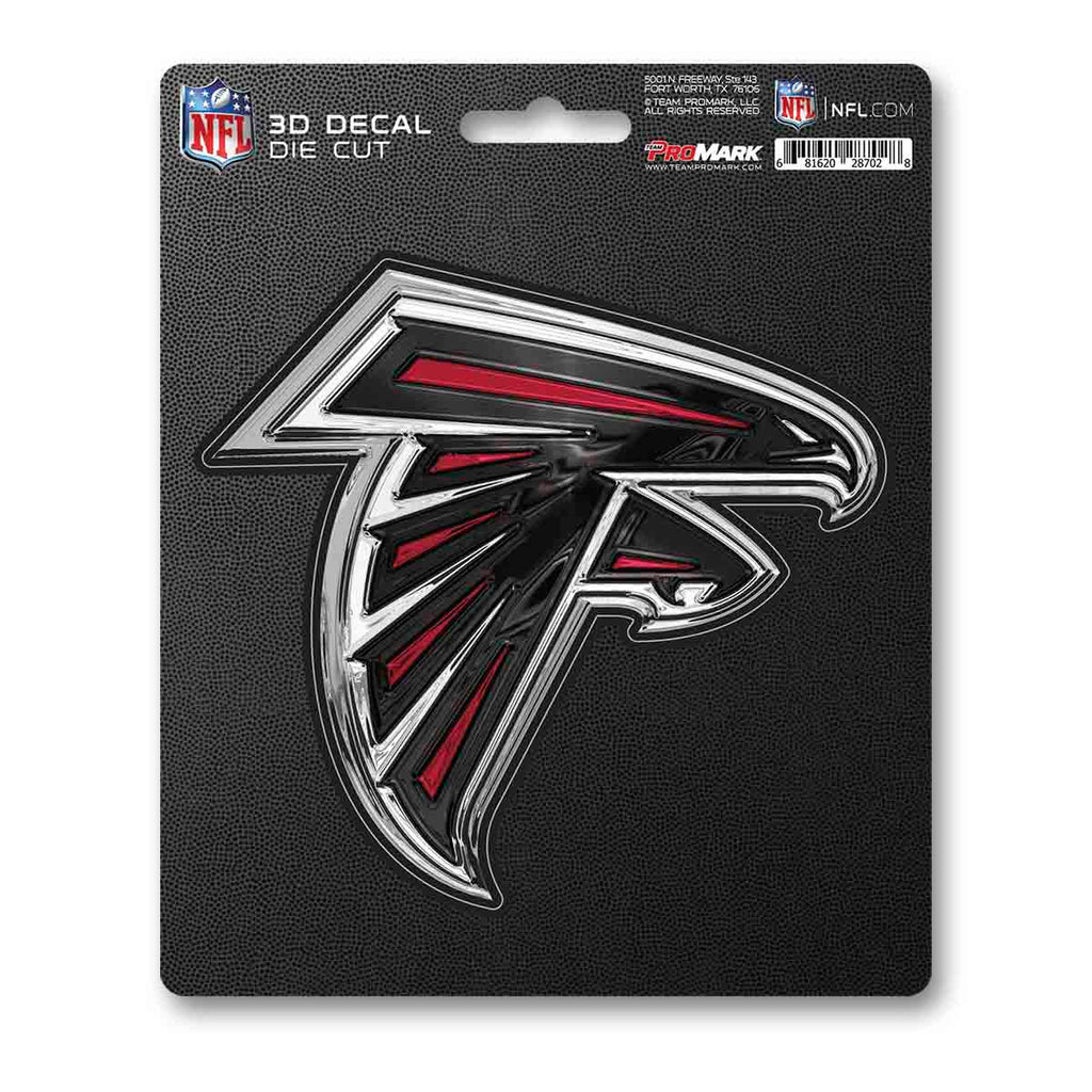Atlanta Falcons Decal 5x8 Die Cut 3D Logo Design