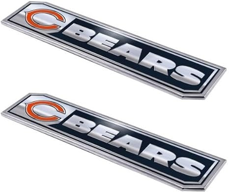 Chicago Bears Auto Emblem Truck Edition 2 Pack