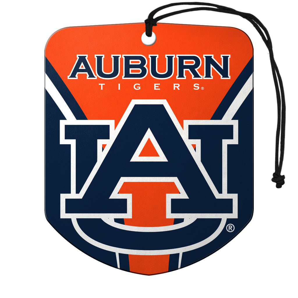 Auburn Tigers Air Freshener Shield Design 2 Pack Special Order