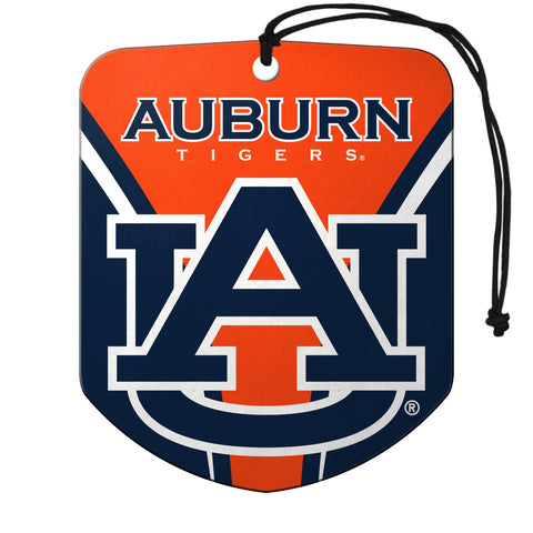 Auburn Tigers Air Freshener Shield Design 2 Pack Special Order