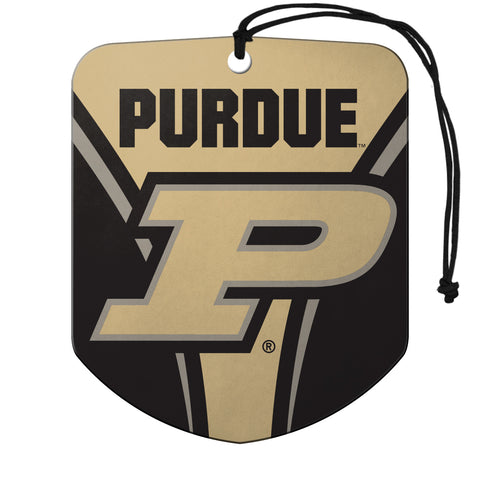Purdue Boilermakers Air Freshener Shield Design 2 Pack Special Order