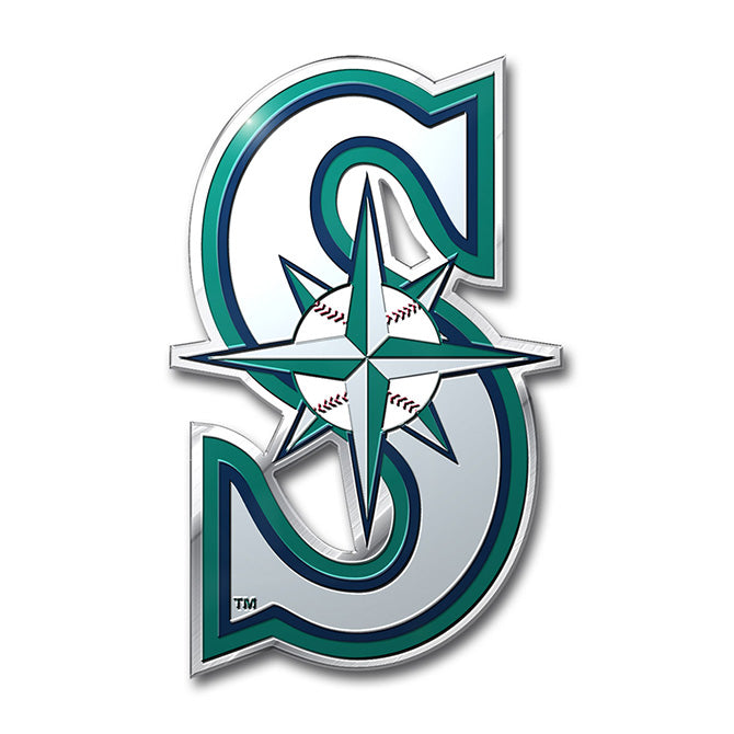 Seattle Mariners Auto Emblem Color