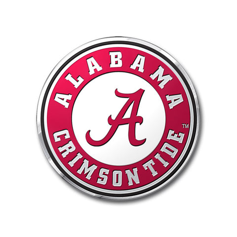 Alabama Crimson Tide Auto Emblem Color