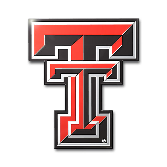 Texas Tech Red Raiders Red Radiers Auto Emblem Color
