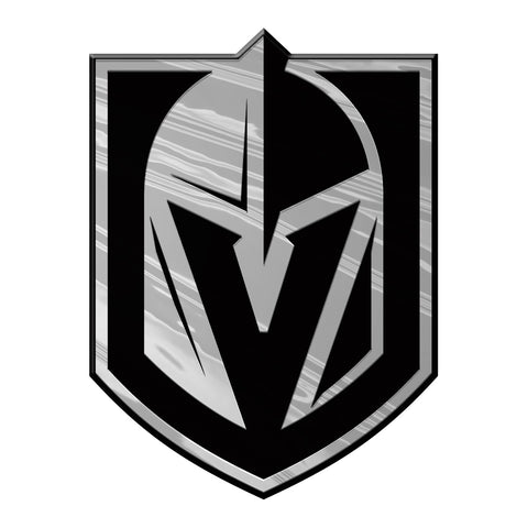 Las Vegas Golden Knights Auto Emblem Silver Chrome