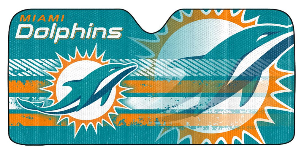 Miami Dolphins Auto Sun Shade 59"x27"