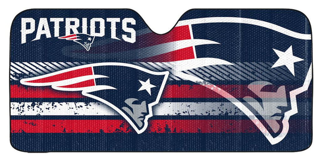 New England Patriots Auto Sun Shade 59"x27"