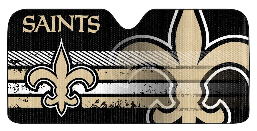 New Orleans Saints Auto Sun Shade 59"x27"