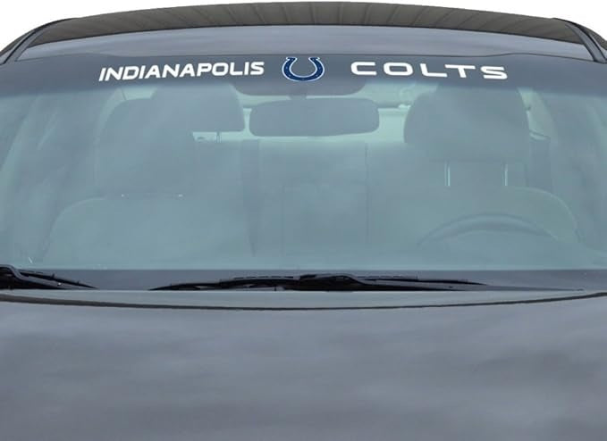 Indianapolis Colts Decal 35x4 Windshield Style