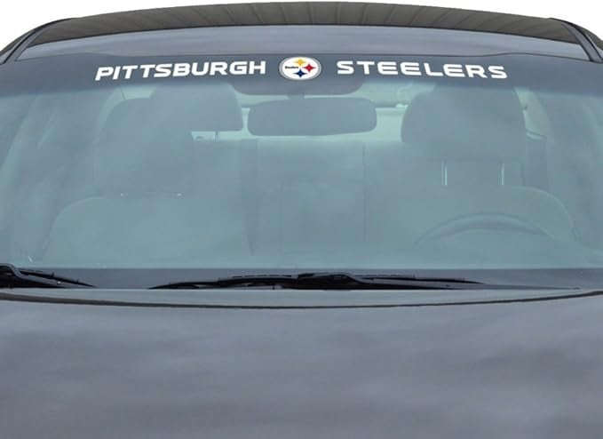Pittsburgh Steelers Decal 35x4 Windshield Style