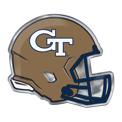 Georgia Tech Yellow Jackets Auto Emblem Helmet Design