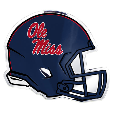 Ole Miss Rebels Auto Emblem Helmet Design