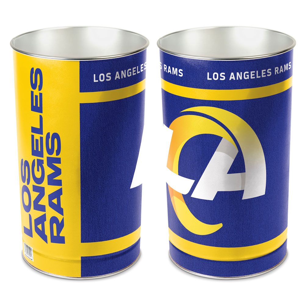 Los Angeles Rams Wastebasket 15 inch Periodic Restock