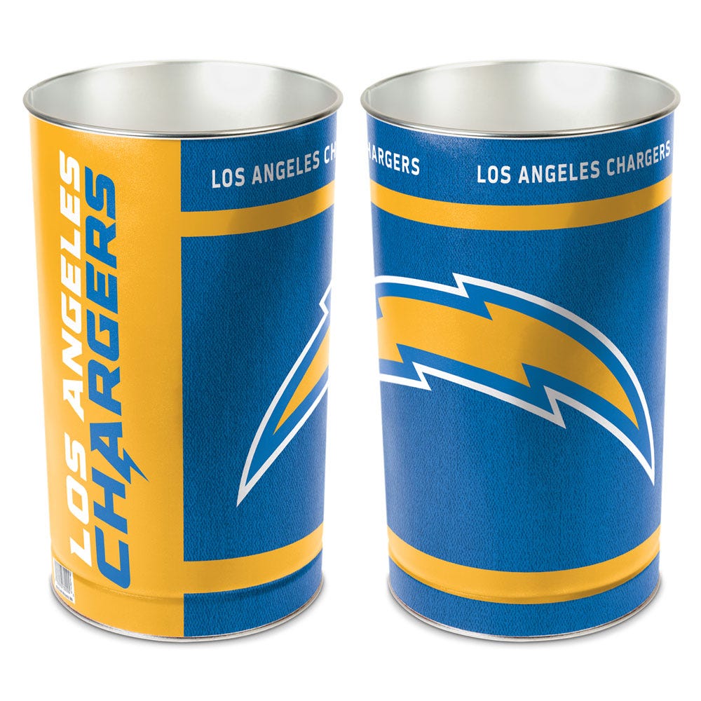 Los Angeles Chargers Wastebasket 15 Inch Periodic Restock