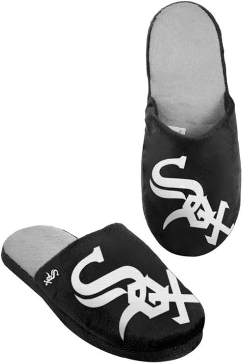 Chicago White Sox Slipper Men Big Logo 1 Pair