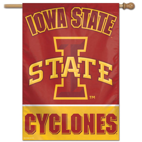 Iowa State Cyclones Banner 28x40 Vertical Alternate Special Order