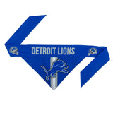 Detroit Lions Pet Bandanna Size