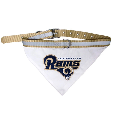 Los Angeles Rams Pet Bandanna Size S