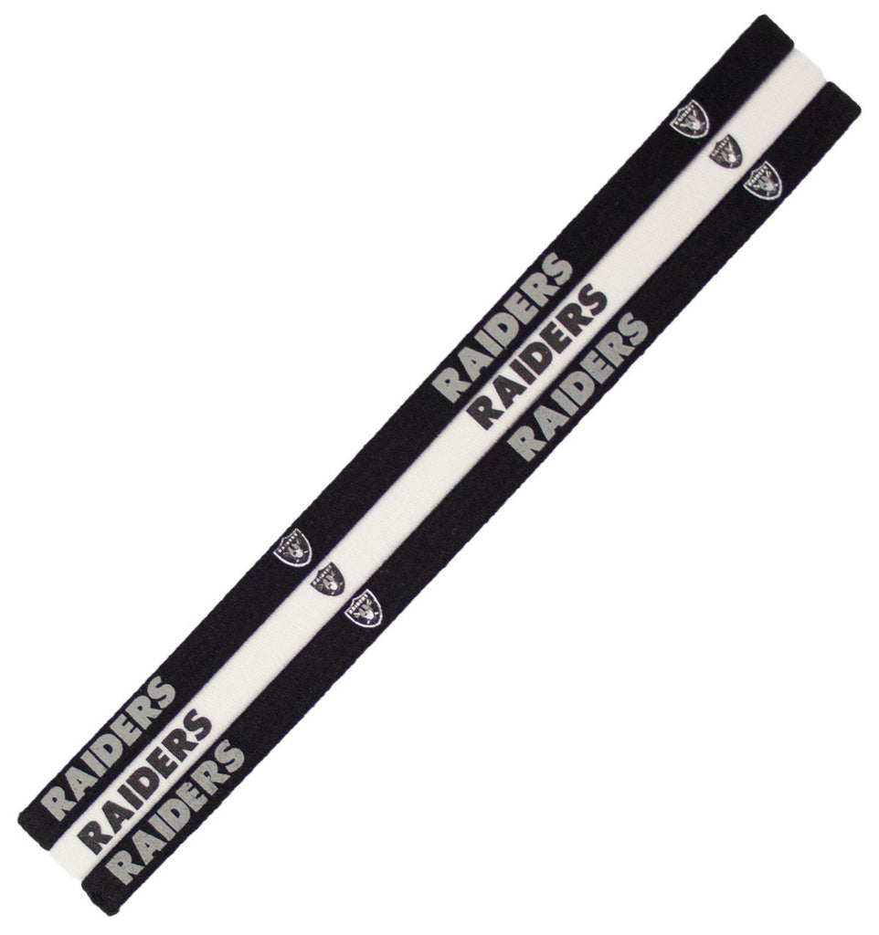 Las Vegas Raiders Headbands Elastic Special Order