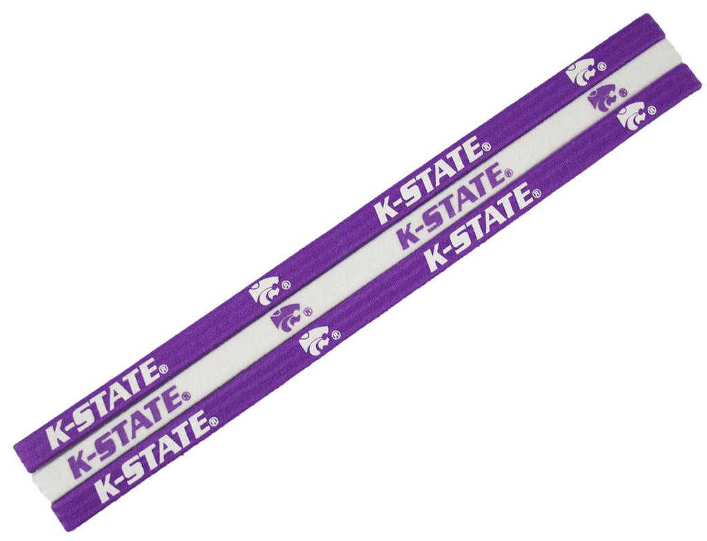 Kansas State Wildcats Elastic Headbands