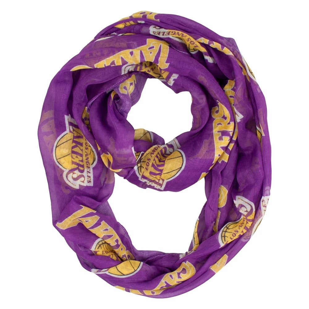 Los Angeles Lakers Scarf Infinity Style