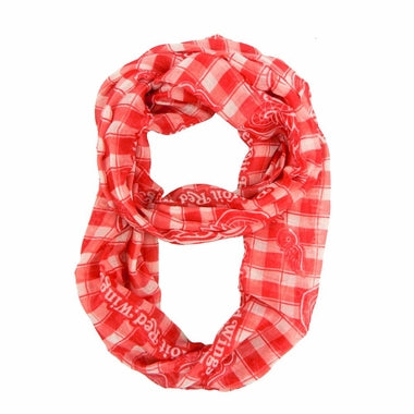 Detroit Red Wings Infinity Scarf Plaid