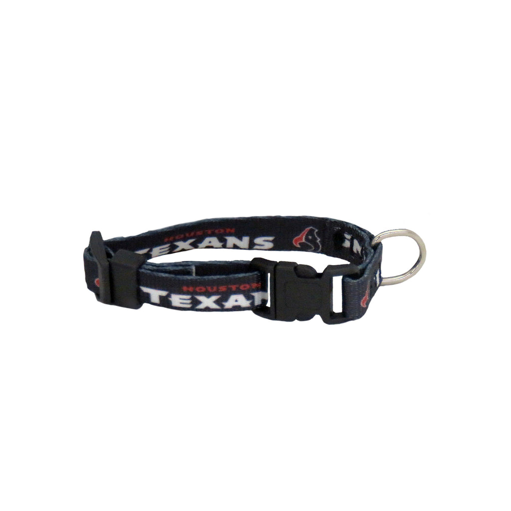 Houston Texans Pet Collar Size
