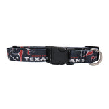 Houston Texans Pet Collar Size