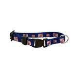 New York Giants Pet Collar Size