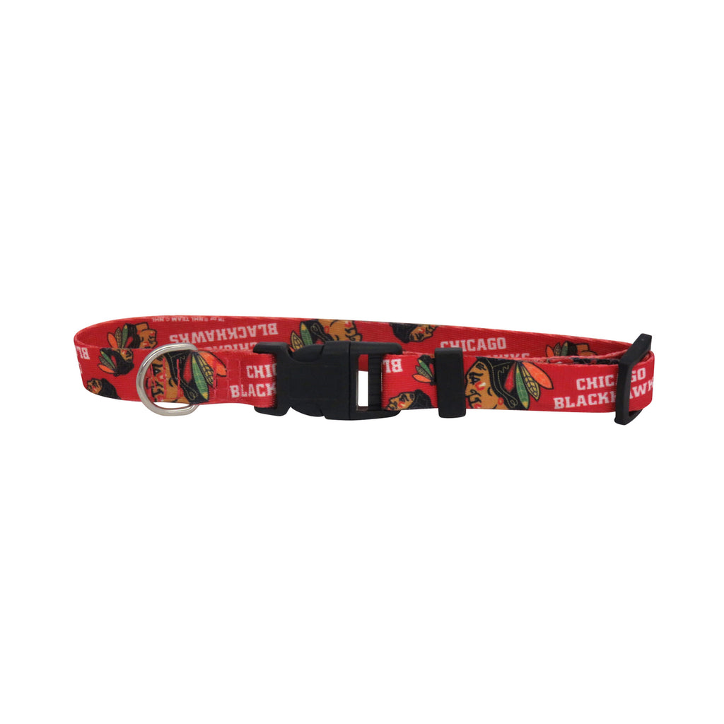 Chicago Blackhawks Pet Collar Size