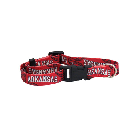 Arkansas Razorbacks Pet Collar Size Special Order