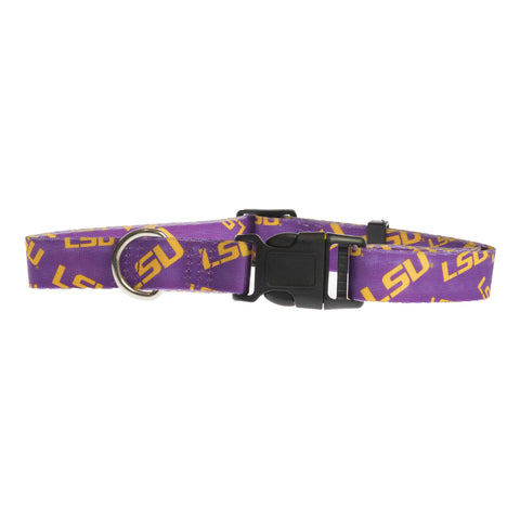 LSU Tigers Pet Collar Size